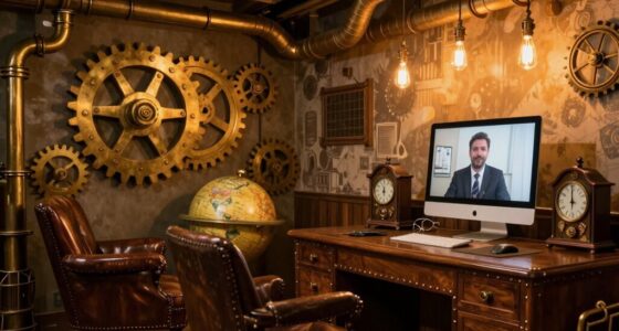 steampunk office suitable online