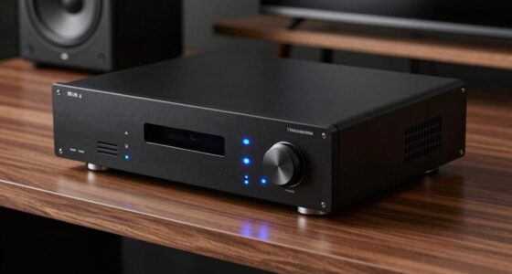 stylish modern solid state amplifiers