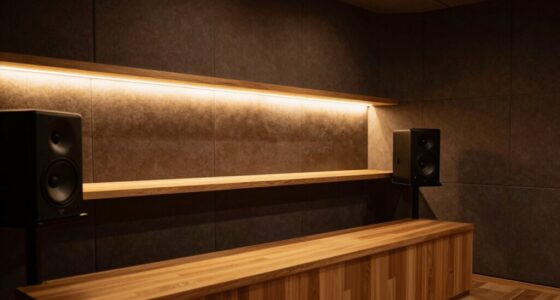 subtle lighting enhances acoustics