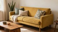 subtle mid century decor