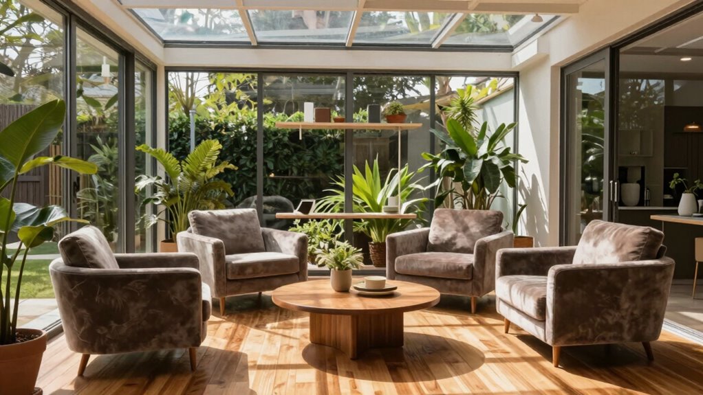 sunroom mid century furniture appreciation