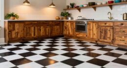 timeless kitchen floor design