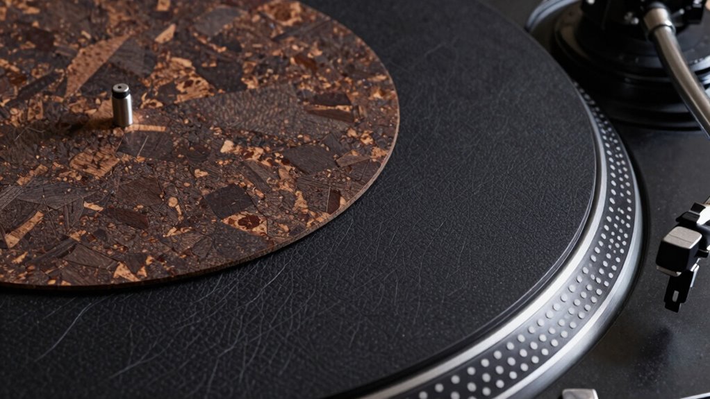 turntable mat material options