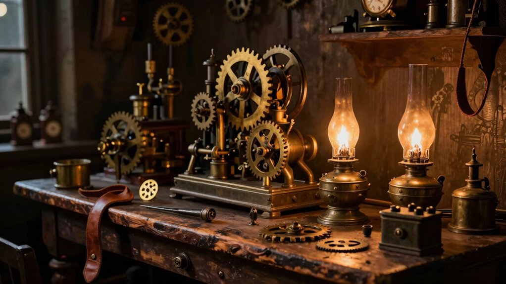 victorian mechanical ambiance creation