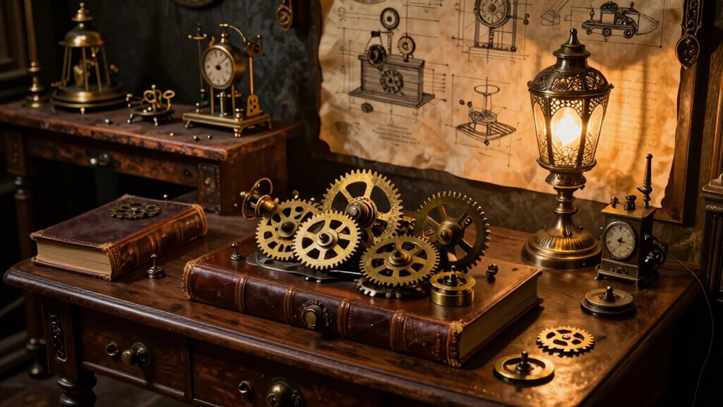 victorian mechanical vintage ambiance