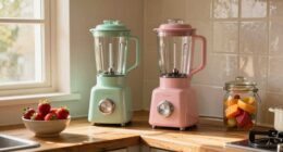 vintage blenders brighten kitchens