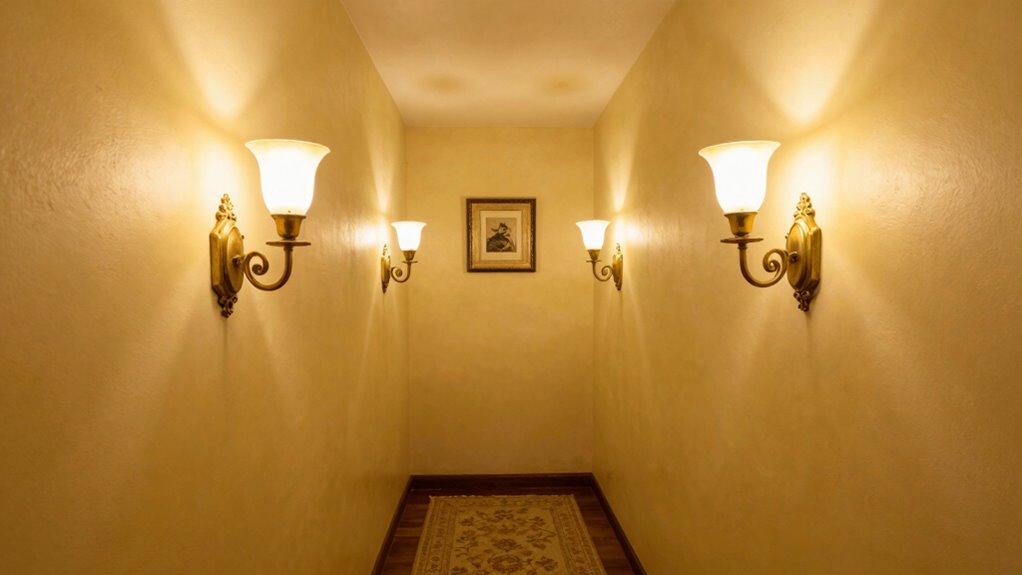 vintage brass sconce ideas