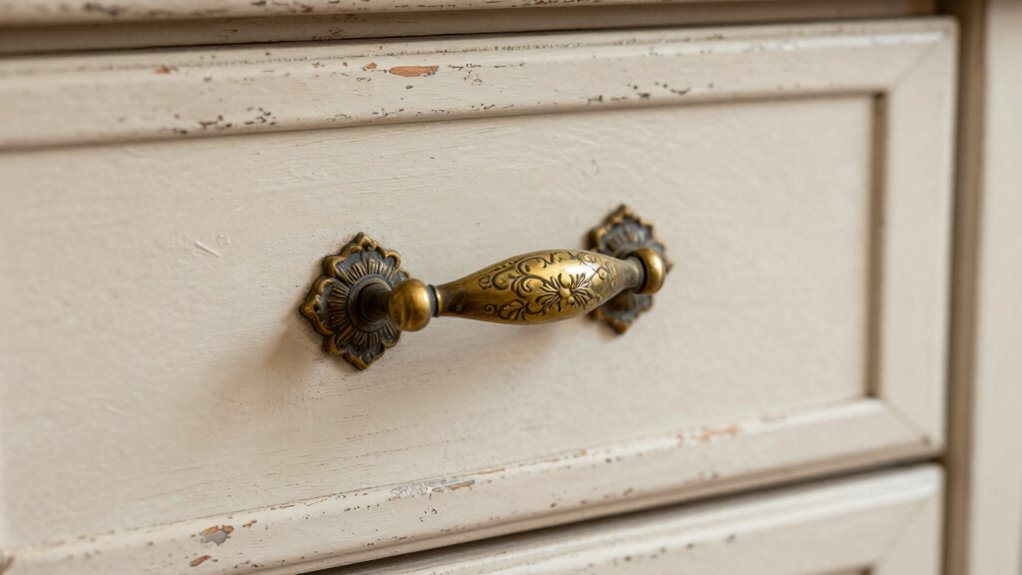 vintage cabinet hardware selection