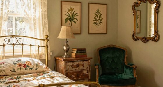 vintage charm for bedrooms