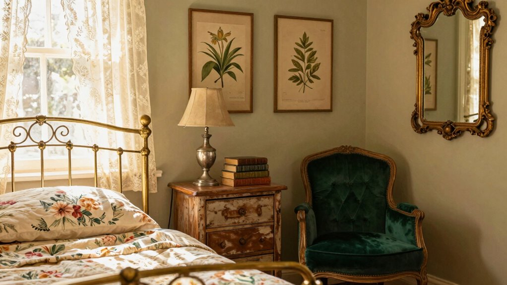 vintage charm for bedrooms