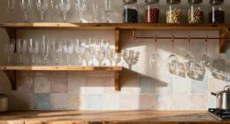 vintage glassware display ideas