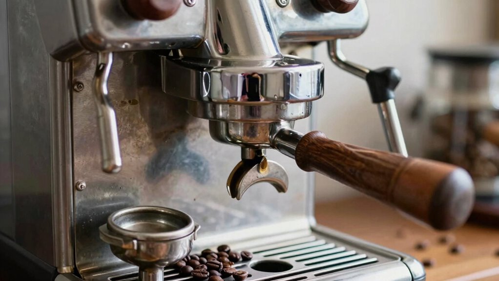 vintage hand operated espresso machines