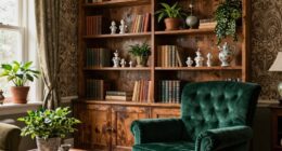 vintage inspired built in styling
