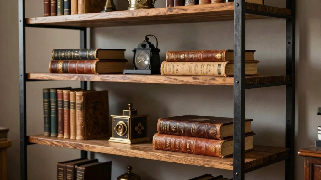 vintage inspired space efficient display