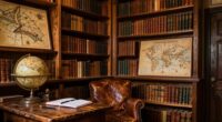 vintage intellectual adventure style