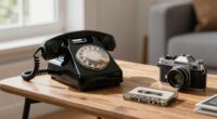 vintage tech prop styling