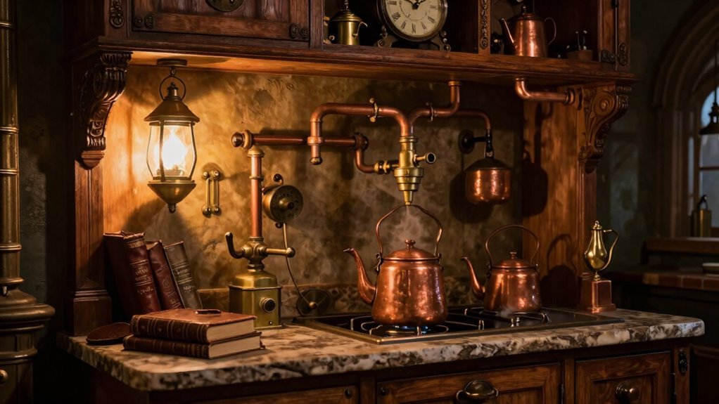 vintage warmth and charm