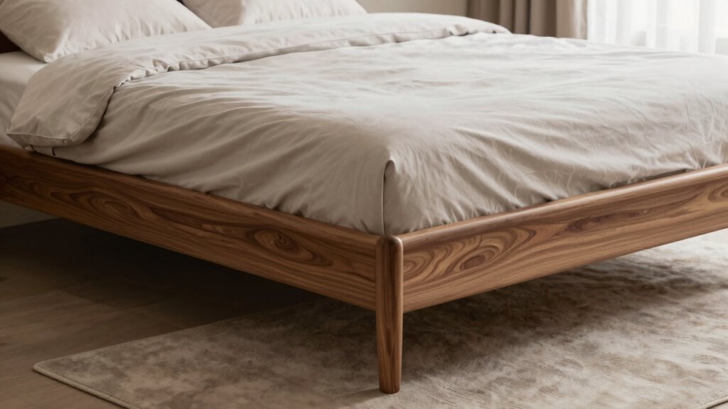 walnut beds promote natural tranquility