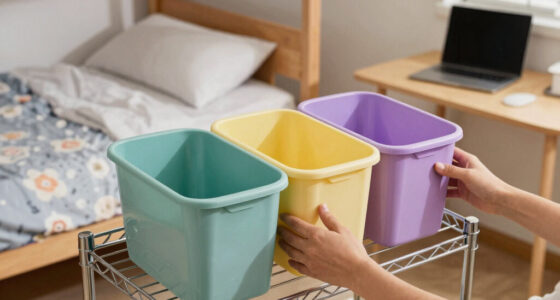 How to Choose Dorm Room Organization Bins