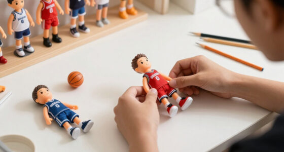 Professional Basketball-Inspired Dolls