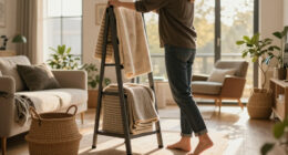 Aldi's Best-Selling Blanket Storage Ladder Is Finally Back