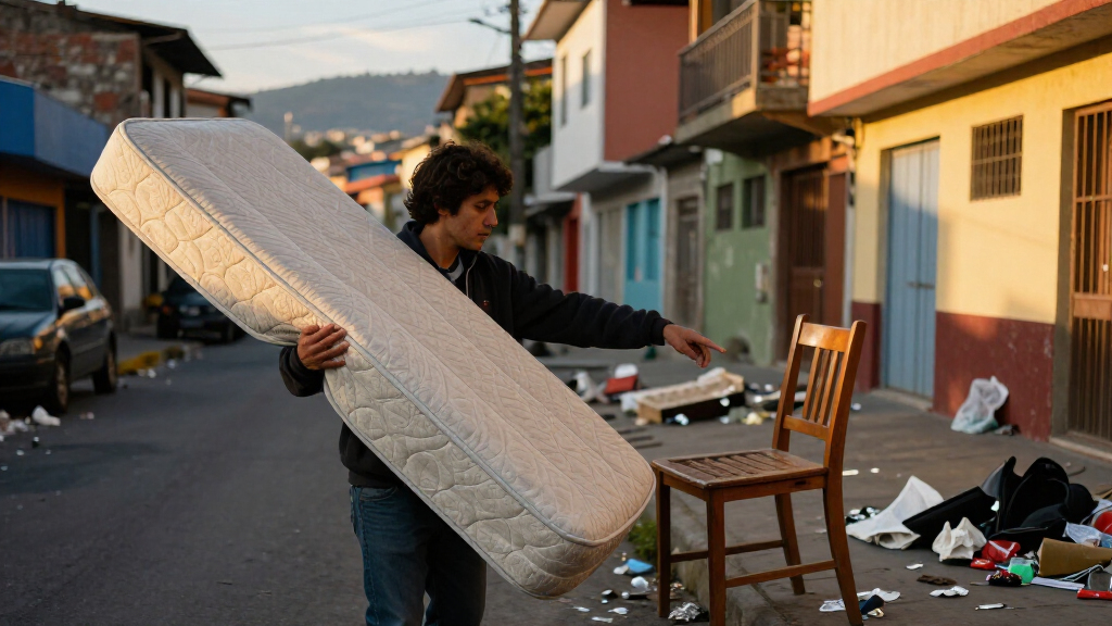 Bogotá Imposes Fine For Leaving Mattresses And Debris On Streets