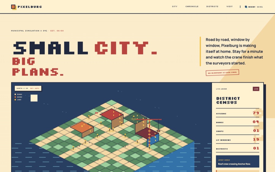 Pixelburg — A city with tiny ambitions (FABLE/175)