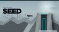 Seed Vault 78°N — The World’s Backup Garden — Scroll-Driven Depth Simulation (FABLE/175, room 72)
