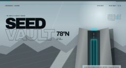 Seed Vault 78°N — The World’s Backup Garden — Scroll-Driven Depth Simulation (FABLE/175, room 72)