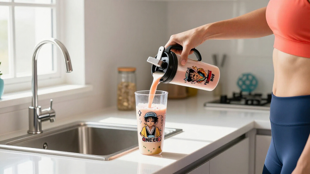 Manga-Inspired Supplement Mixers: The BlenderBottle One Piece Collection…