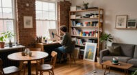 This 500-Square-Foot Studio Doubles As An Artist's Home And Workspace