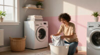 You’d Never Expect To See Ombré Walls In A Laundry Room — But It Works