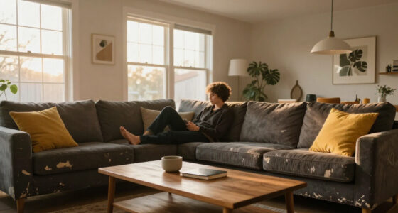 A Dark And Dated Living Room Gets A Dramatic Designer Makeover