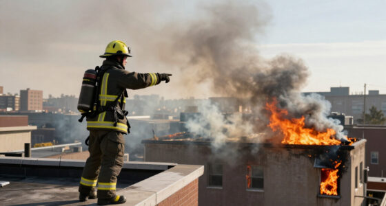 Fire Erupts On Roof Of Ankara Building