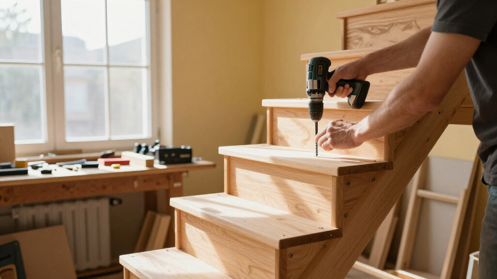 I Built My First Set Of Stairs