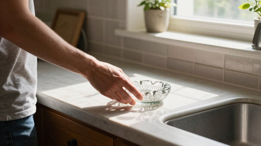 I’m Putting A Vintage Glass Ashtray By My Kitchen Sink (It’s So Pretty!)