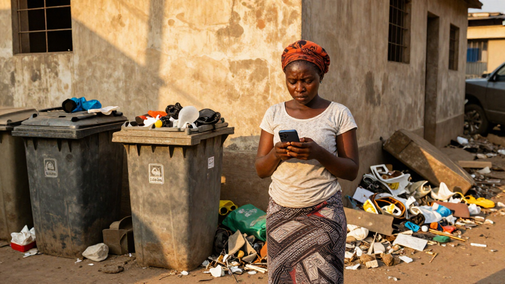 Lagos Residents Accuse LAWMA, Contractor Of Allowing Refuse To Pile Up For Months In Aboru Communities - Sahara Reporters