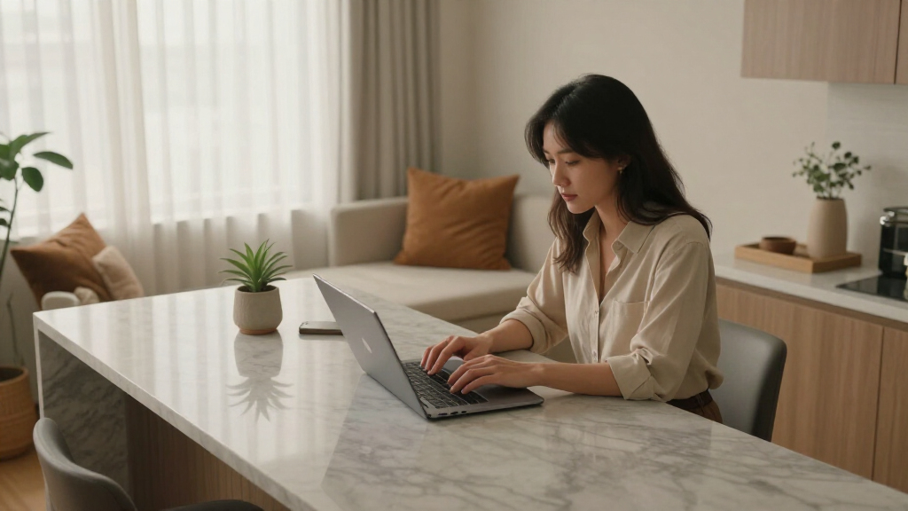 Podcaster Amanda Hirsch’s NYC Apartment Feels Like A Quiet, Hotel-Like Escape From The City