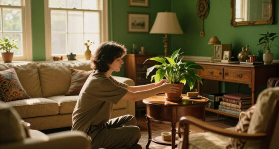 They Turned Their Beige 1900S Parlor Into A Bold, Green “Analog Room”