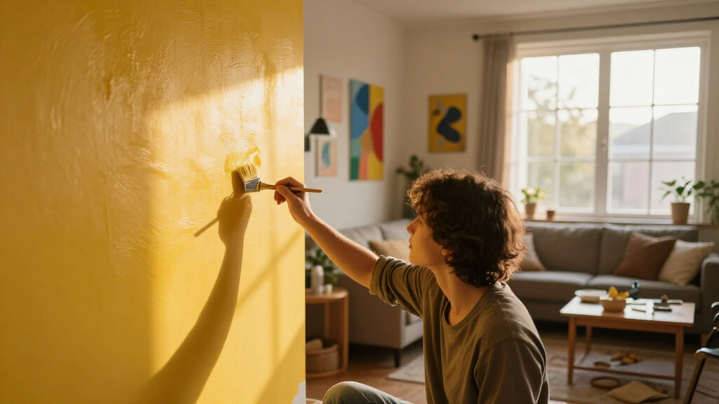 This Artist-Designer Transformed A Plain 1927 Rental With Paint, Art, And DIYs