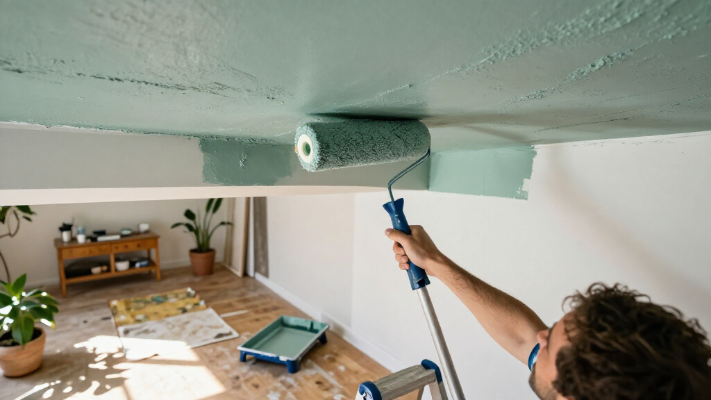 Are You Brave Enough To Paint A Gloss Ceiling? The 'Next Step' Of Color Drenching, Debated