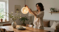 Capiz Shell Is The Lighting Trend That Will Make Your Home Feel Softly Romantic