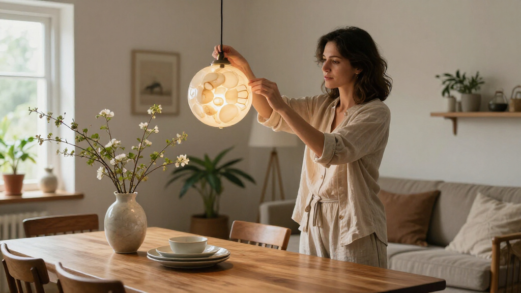 Capiz Shell Is The Lighting Trend That Will Make Your Home Feel Softly Romantic
