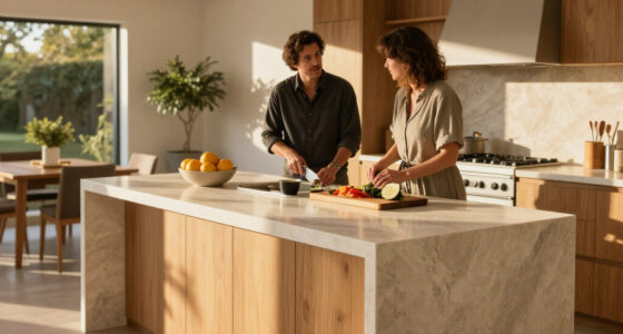 Designers Say Shapely, Angular Kitchen Islands Don't Just Look Good — They Can Improve The Flow Of Your Space, Too