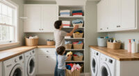 I Designed A Tiny Laundry Room For My Family Of 4 – These Clever Storage Ideas Keep It Clutter-free