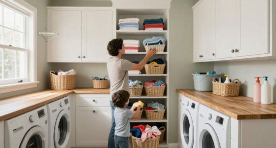 I Designed A Tiny Laundry Room For My Family Of 4 – These Clever Storage Ideas Keep It Clutter-free