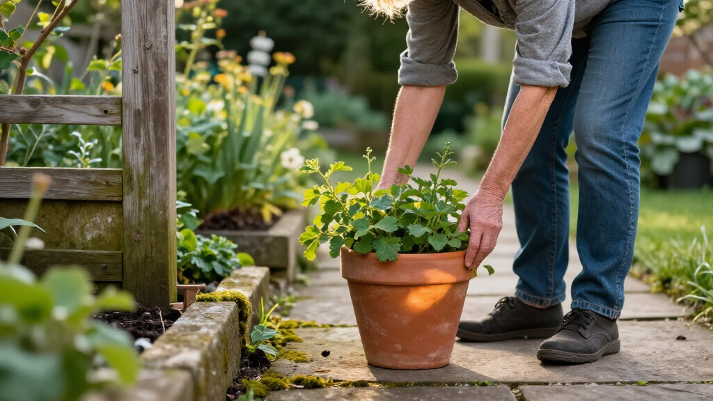 Monty Don's Simple Potted Plant Trick Makes Any Garden Path Feel Instantly More Magical