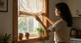 Not Valances Or Curtains: The Trendiest Ways To Style Small Windows Right Now