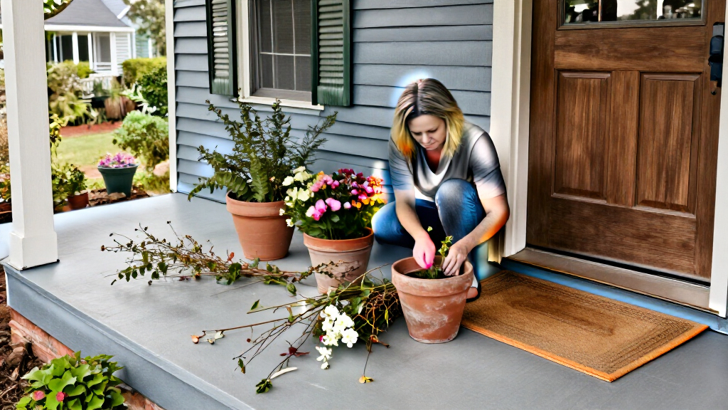 Not Wreaths Or Garland: There's A Dreamier Way To Decorate A Front Porch