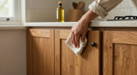 Put Down The Gel And Paint: Update Plain Cabinets With An Oil Solution